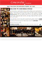 Mobile Screenshot of concordiavoices.org